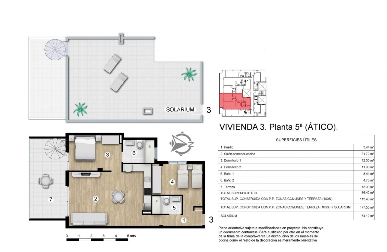 Rynek pierwotny - Penthouse - Torrevieja - Centro