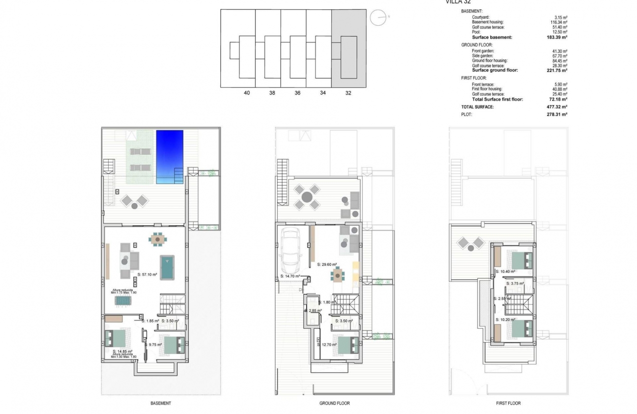 New Build - Villa - Los Alcazares - Serena Golf