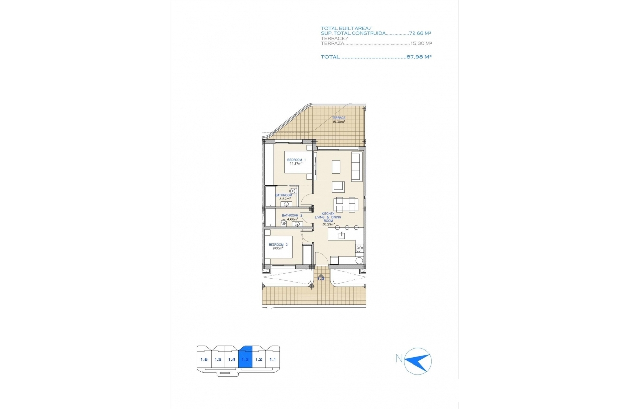 Obra nueva - Apartment - Los Alcazares - Serena Golf