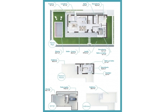 Obra nueva - Villa - Los Alcazares - Serena Golf