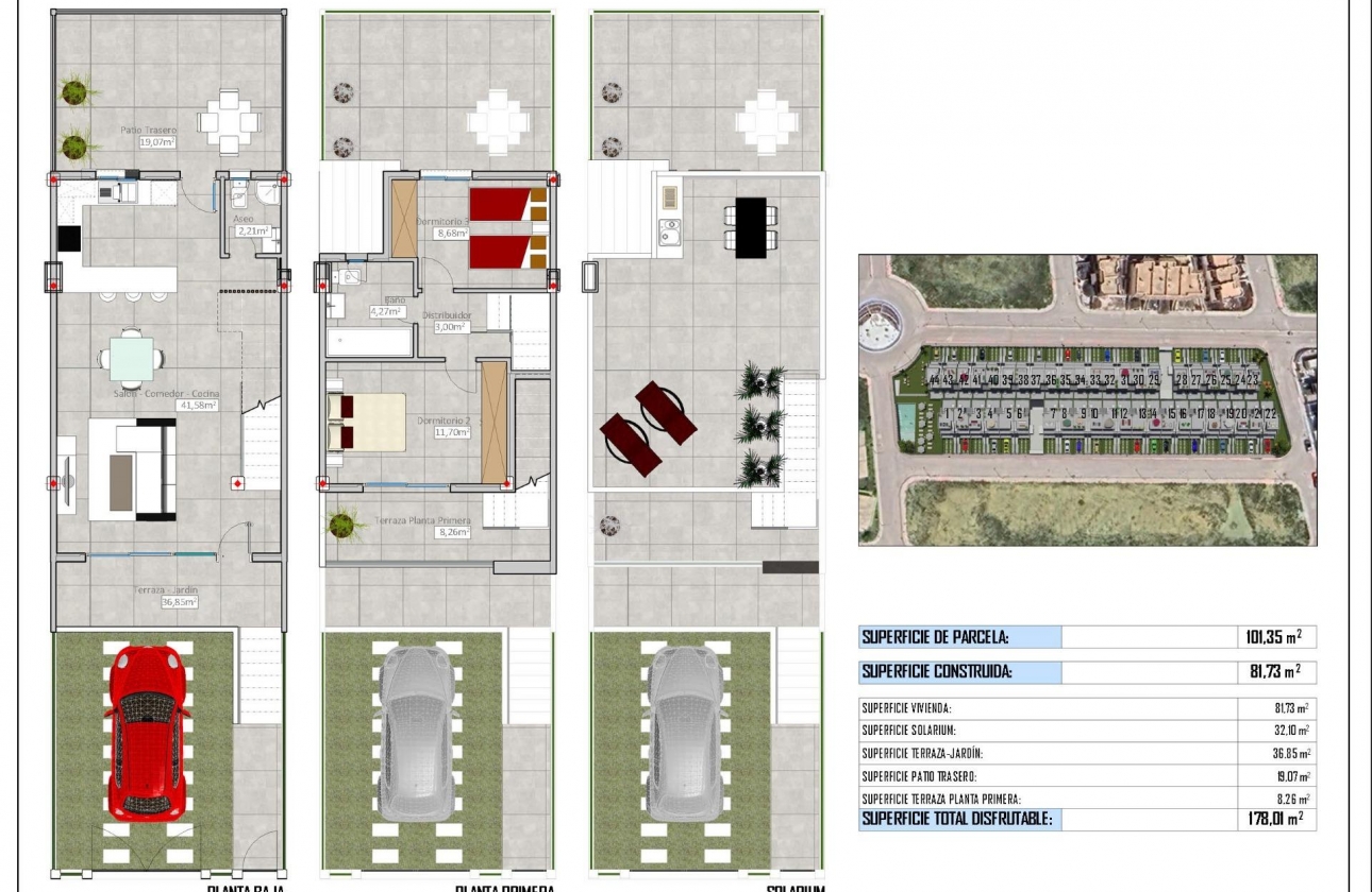 Obra nueva - Adosado - Cox - Sin Zona