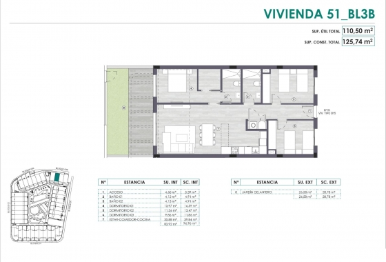 New Build - Apartment - Monforte del Cid - Alenda Golf