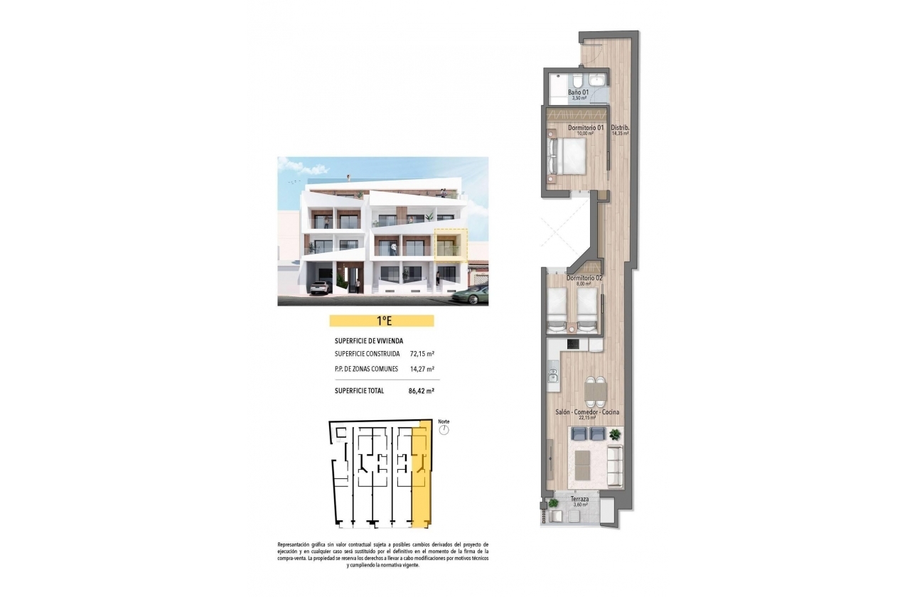 Rynek pierwotny - Apartament - Torrevieja - Playa del Cura