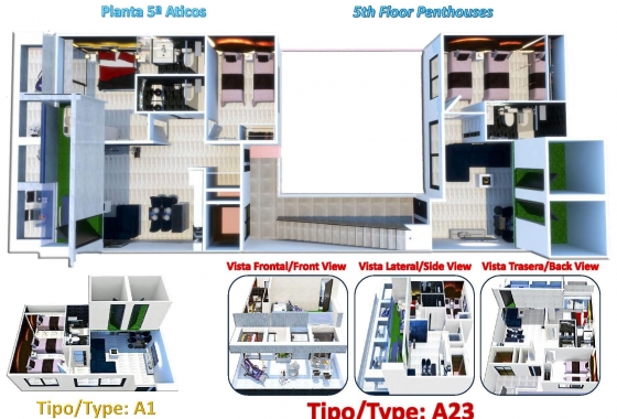 Obra nueva - Ático - Torrevieja - Centro