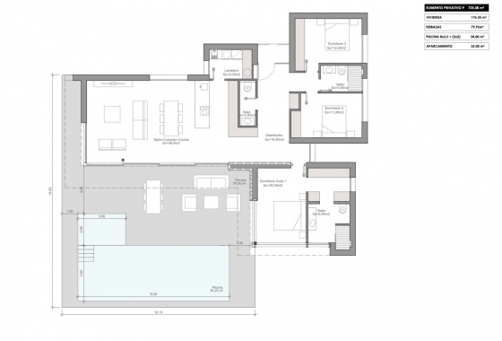 Obra nueva - Villa - Orihuela Costa - Las colinas golf