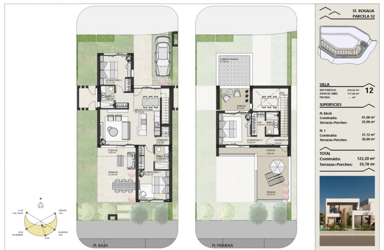 Rynek pierwotny - Villa - Torre Pacheco - Santa Rosalia Lake And Life Resort