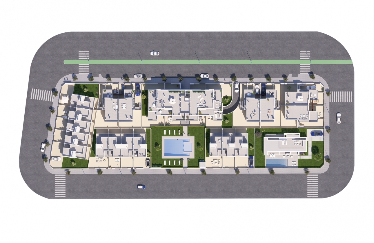 Obra nueva - Adosado - Pilar de la Horadada