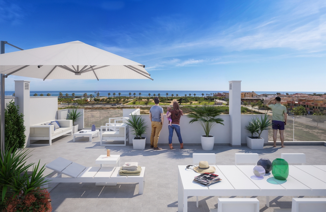 Obra nueva - Adosado - Pilar de la Horadada