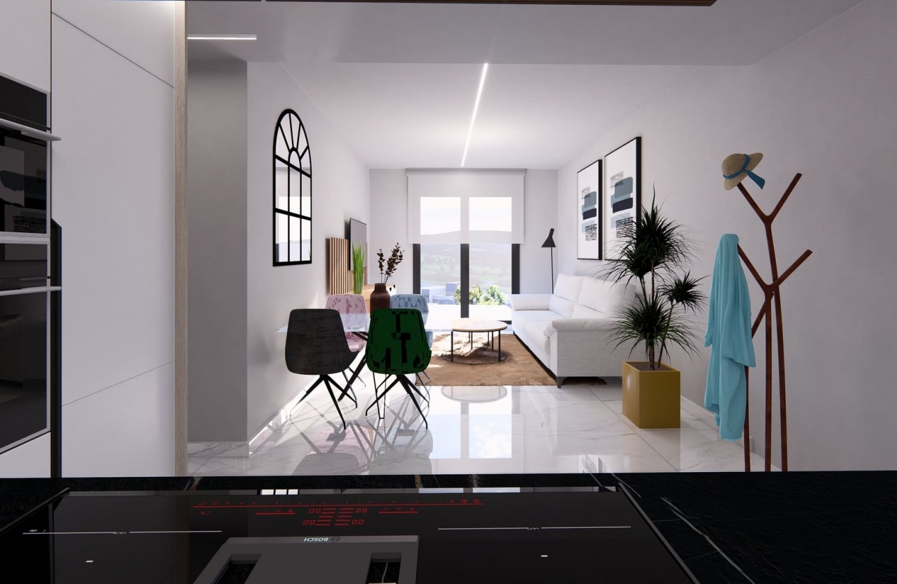 Obra nueva - Apartment - La Finca Golf