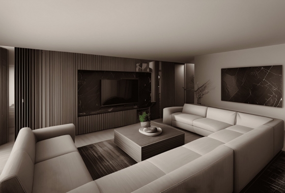 Obra nueva - Villa - Las Lagunas de Mijas