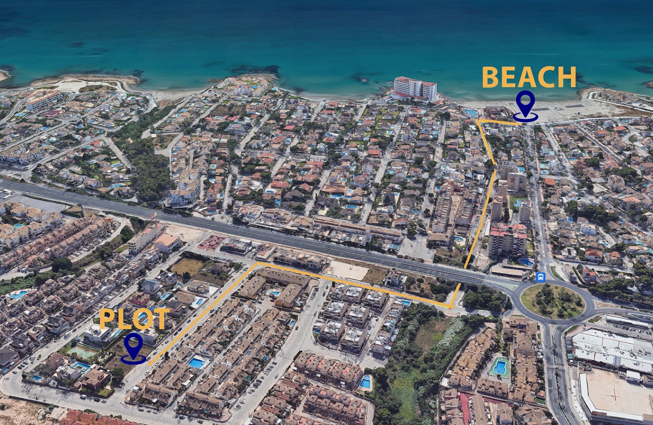 Rynek wtórny - Działka / Grunt - La Zenia