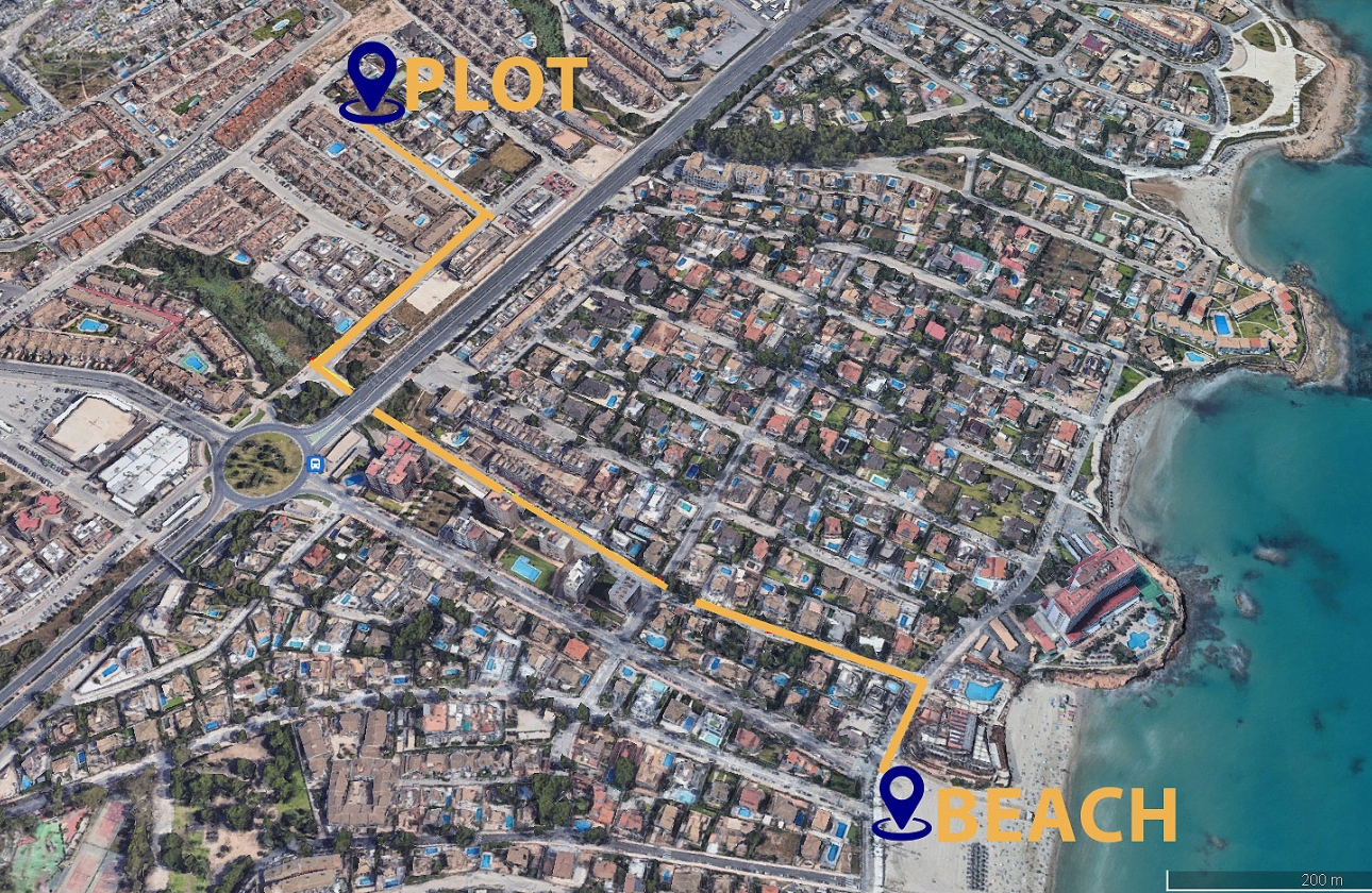 Rynek wtórny - Działka / Grunt - La Zenia