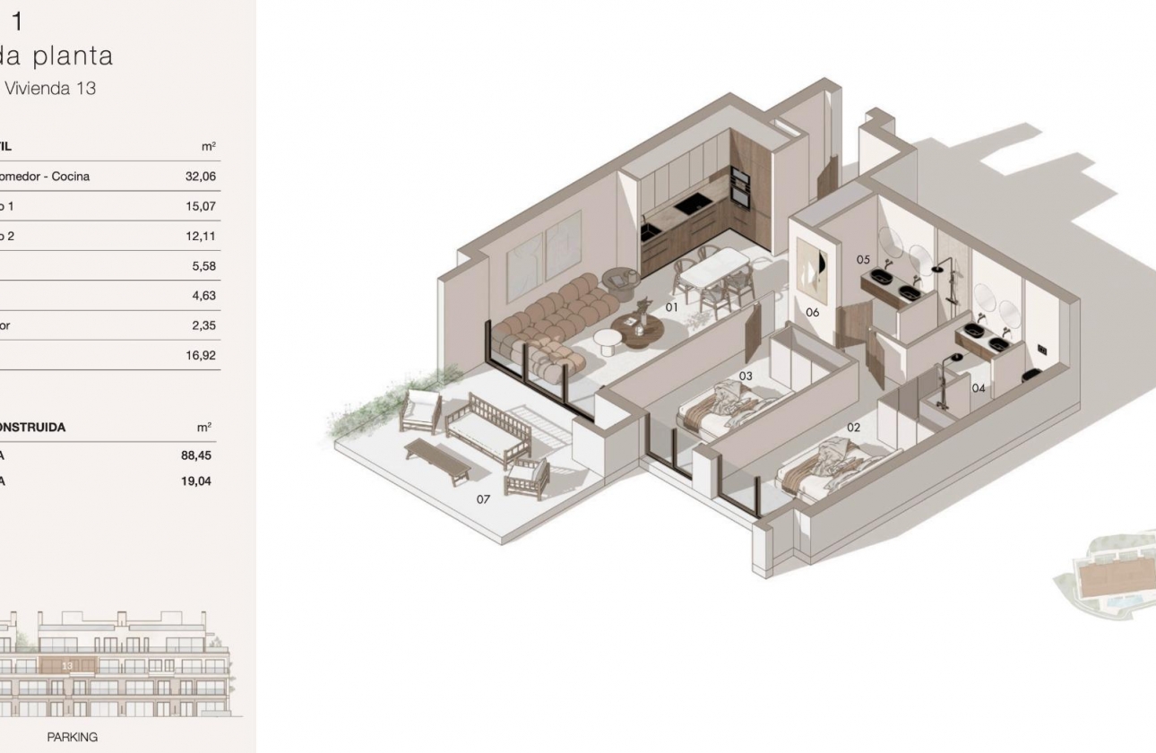 Rynek pierwotny - Apartament - Orihuela Costa - Campoamor