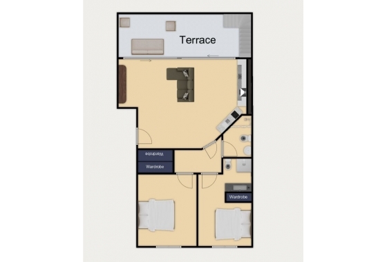 Rynek wtórny - Apartament - Orihuela Costa - Las Colinas Golf - Country Club