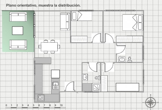 Rynek wtórny - Apartament - Torrevieja - La Veleta