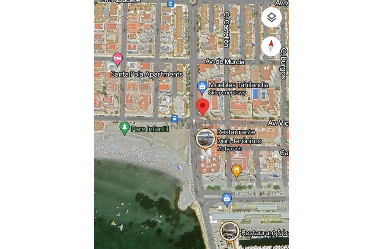 Rynek wtórny - Apartament - Santa Pola - Gran Playa