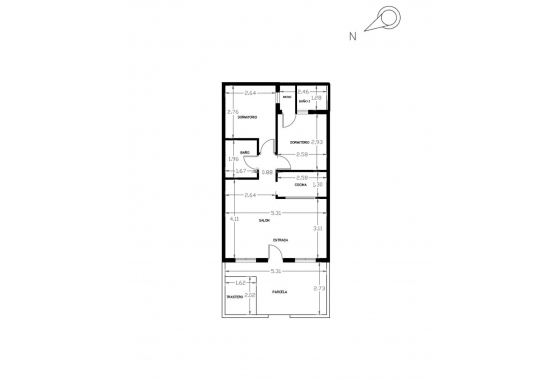 Rynek wtórny - Szeregowiec - Torrevieja - La Siesta - El Salado -  Torreta