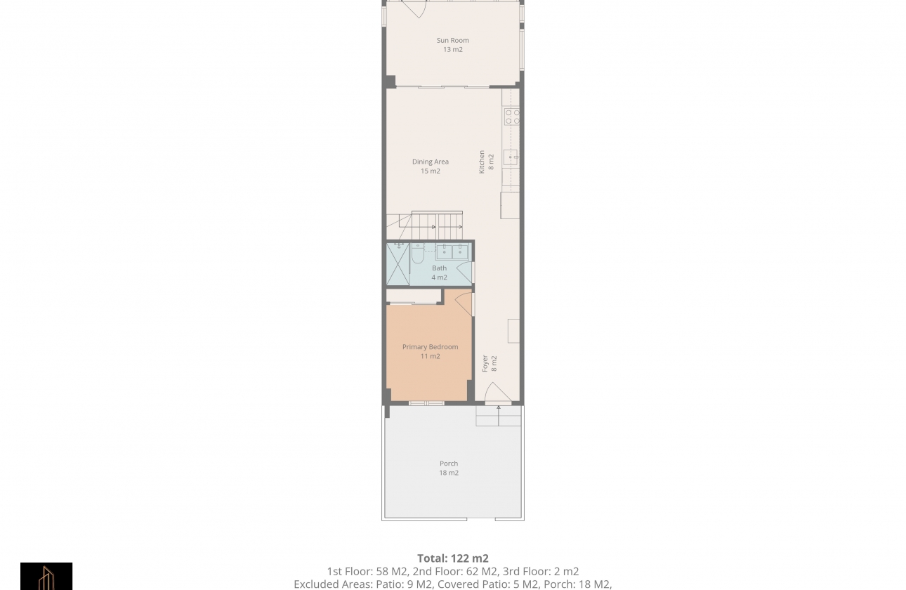 Resale - Townhouse - Torrevieja - Cabo cervera