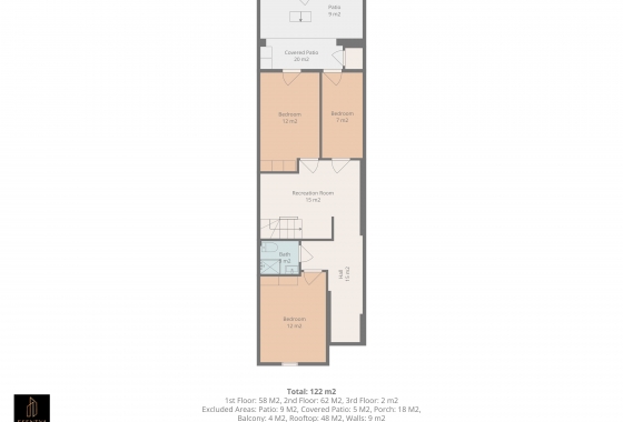 Resale - Townhouse - Torrevieja - Cabo cervera