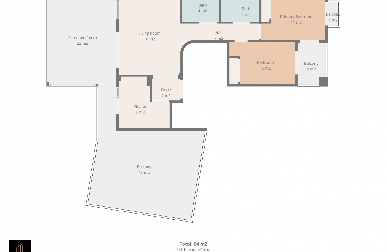 Resale - Apartment - Torre Pacheco - Hacienda Riquelme