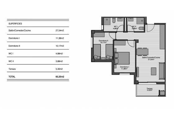 Reventa - Apartment - San Miguel de Salinas