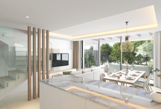 Obra nueva - Adosado - Las Lagunas de Mijas