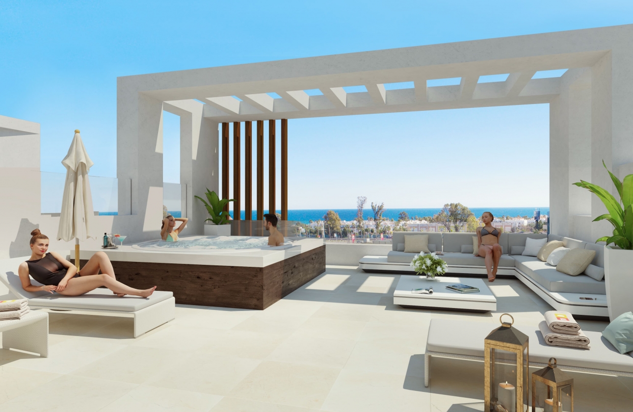 Obra nueva - Adosado - Las Lagunas de Mijas