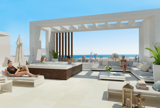 Obra nueva - Adosado - Las Lagunas de Mijas