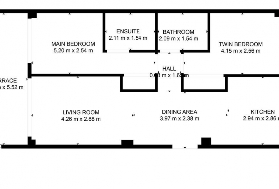 Wynajem długoterminowy - Apartament - Orihuela Costa - La fuente