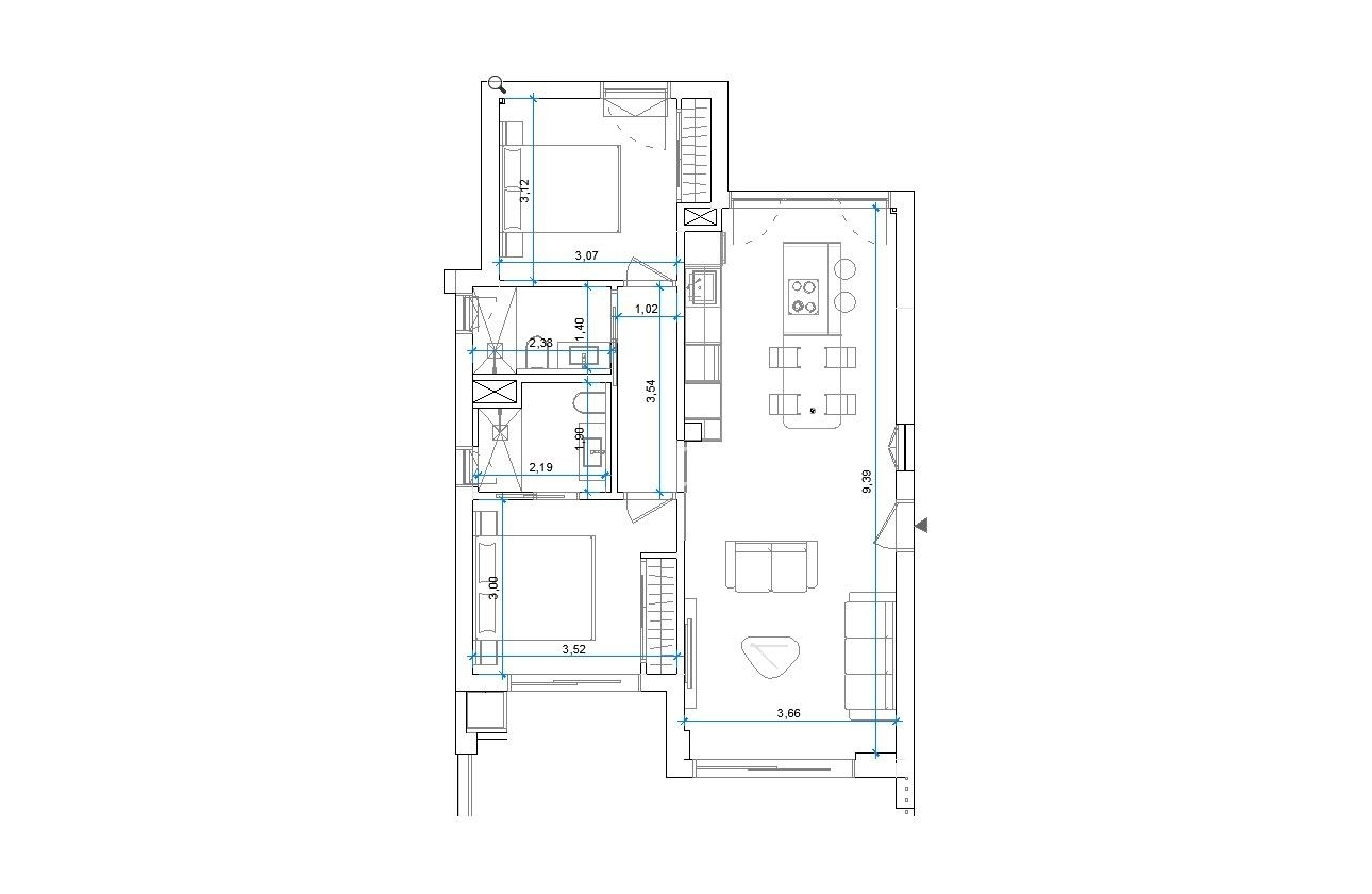 Rynek wtórny - Apartament - Orihuela Costa - Las Colinas Golf