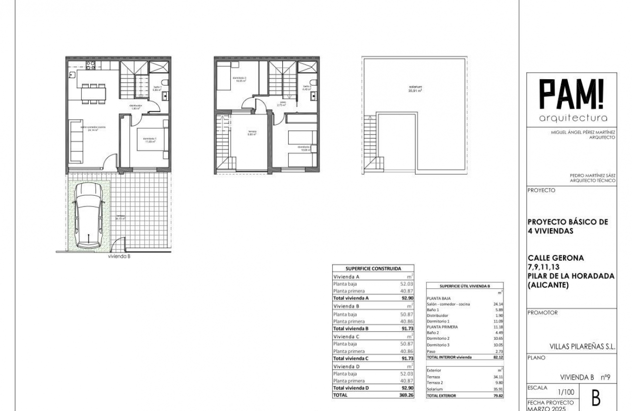 Rynek pierwotny - Dupleks - Pilar de la Horadada - Zona Pueblo