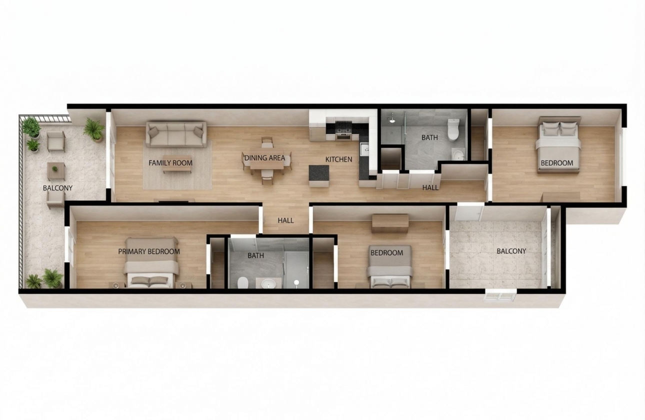 Rynek wtórny - Apartament - Torrevieja - Los Frutales