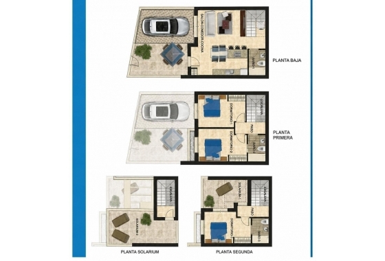 Resale - Townhouse - Orihuela Costa - Las Filipinas