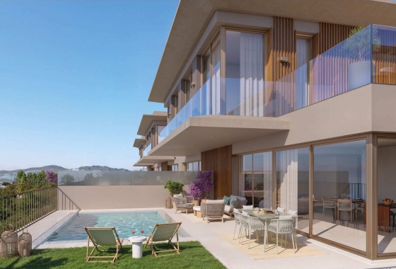 Obra nueva - Adosado - Las Lagunas de Mijas