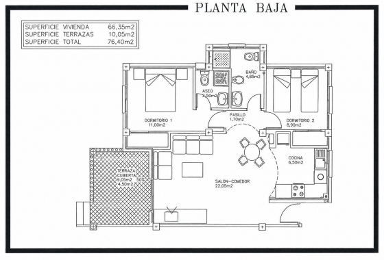 Resale - Apartment - Orihuela Costa - Lomas de Cabo Roig