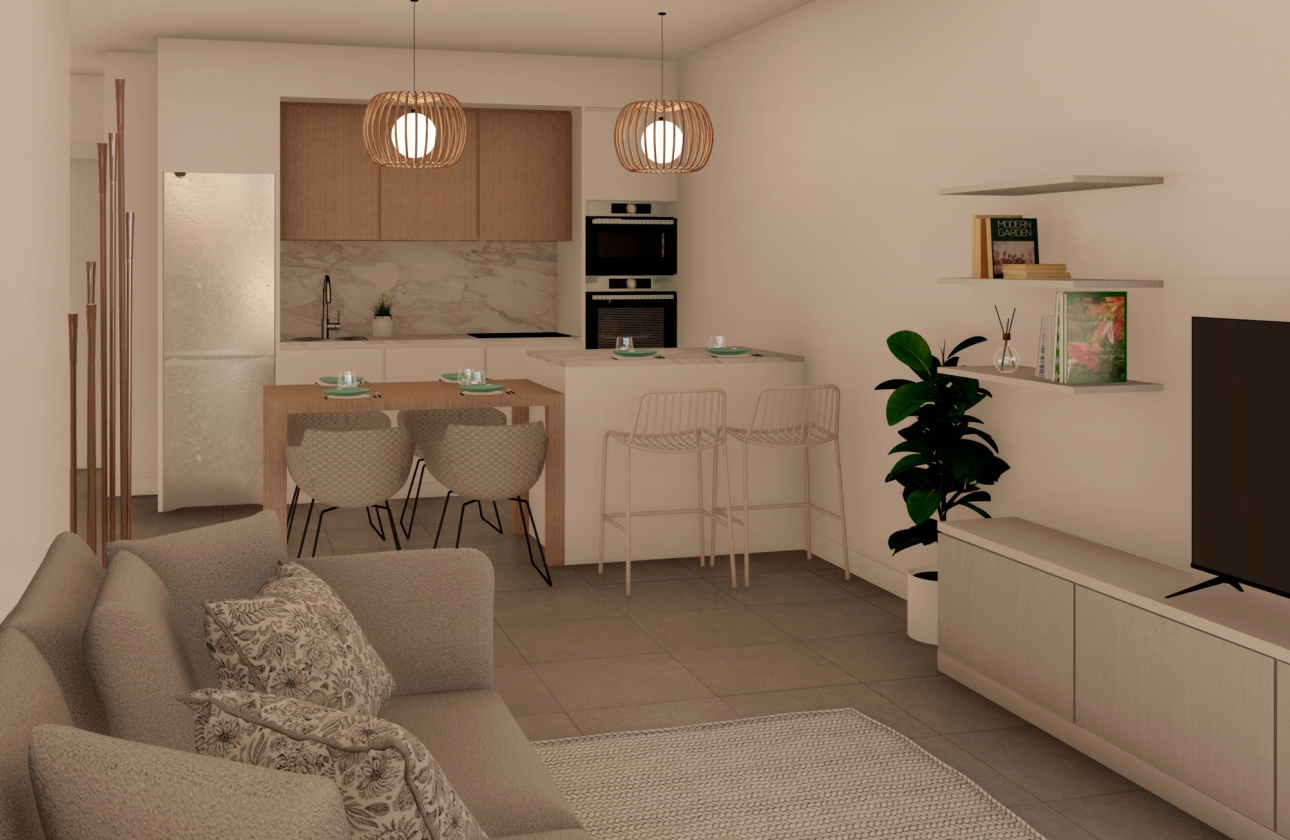 New Build - Apartment - Roldan - Roldán
