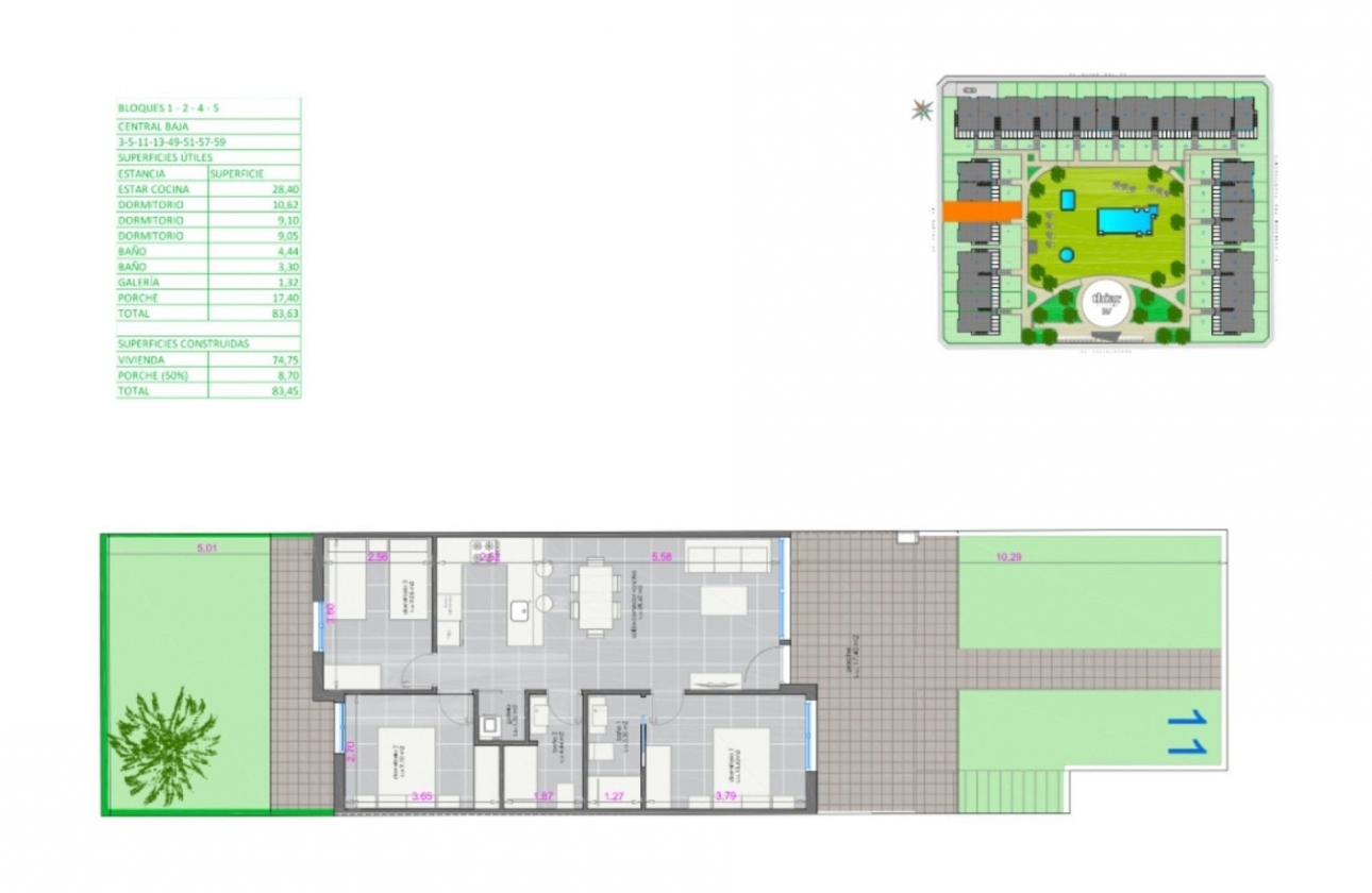 New Build - Apartment - Pilar de la Horadada