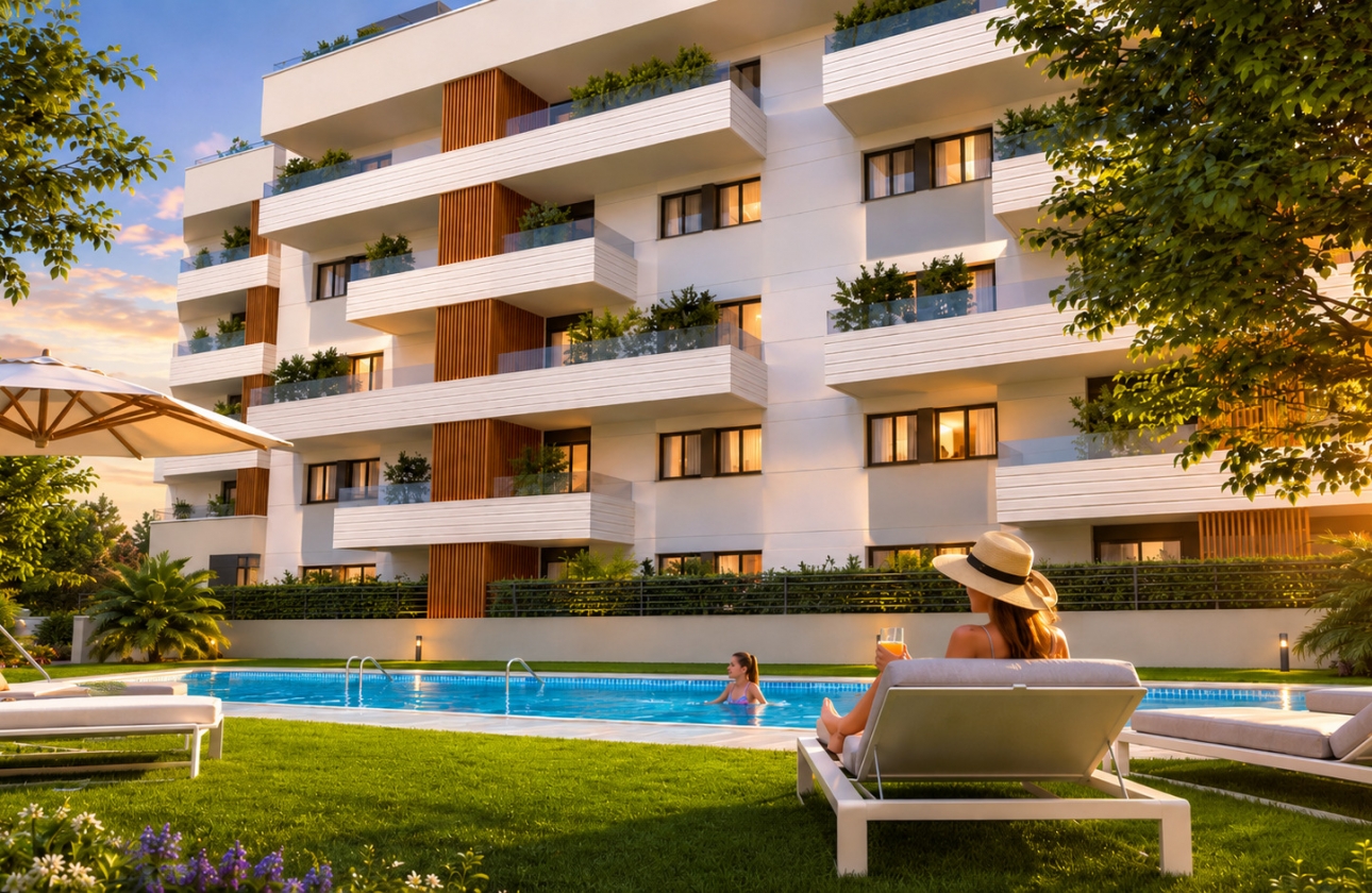 Obra nueva - Apartment - Las Lagunas de Mijas