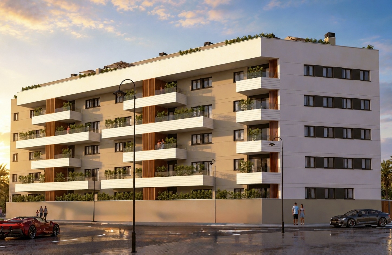 Obra nueva - Apartment - Las Lagunas de Mijas