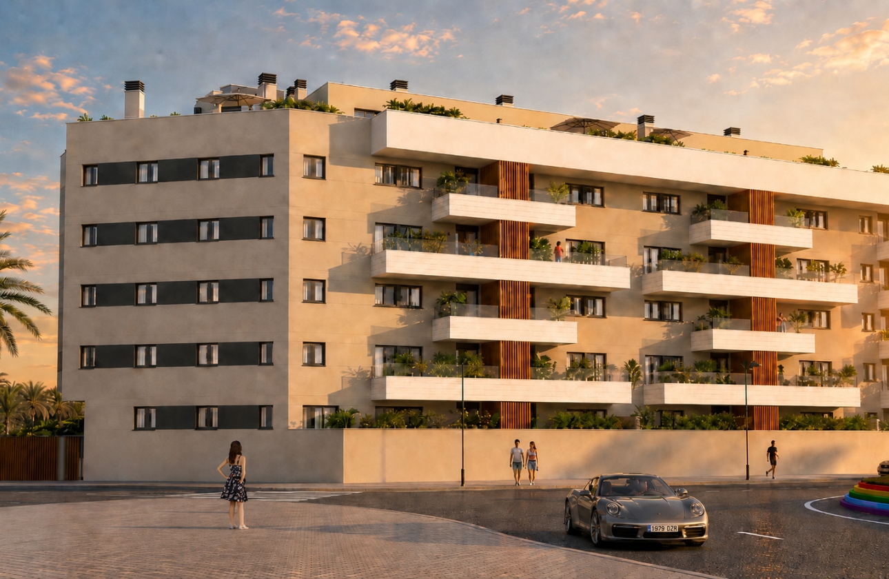 Obra nueva - Apartment - Las Lagunas de Mijas